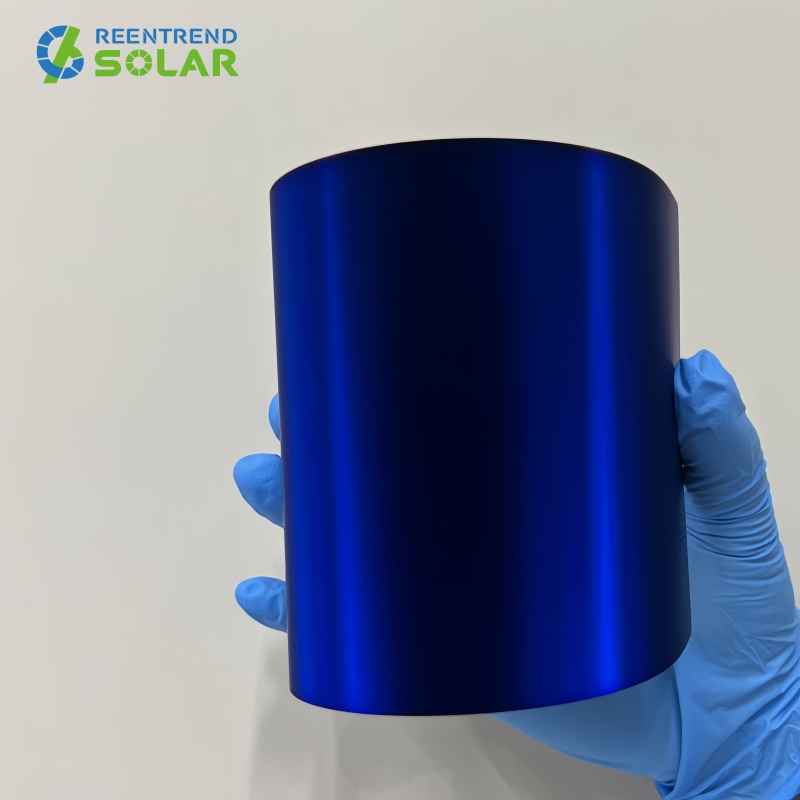 G12 210mm HJT Blue Solar Cell -Without Electrodes